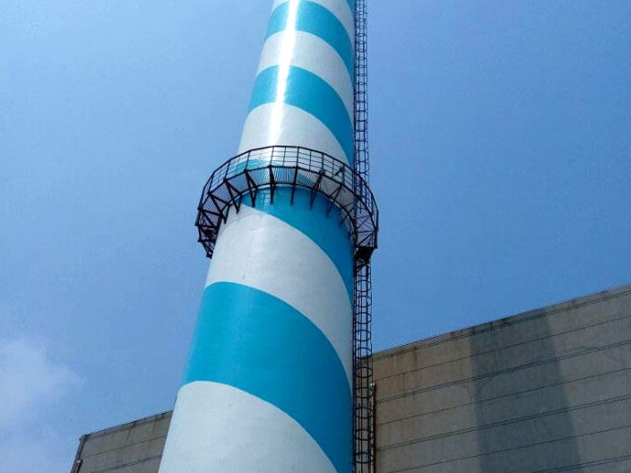 煙囪刷色環(huán)